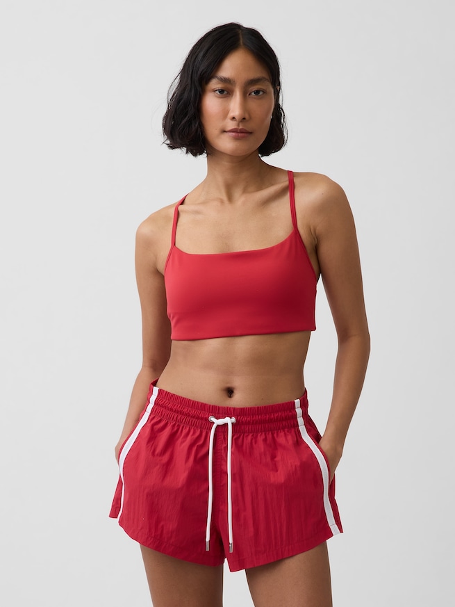 GapFit スムース レーサーバック スポーツブラ-0