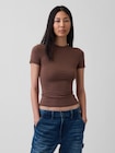 クロースニット ジャージーTシャツ-0