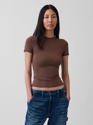 クロースニット ジャージーTシャツ