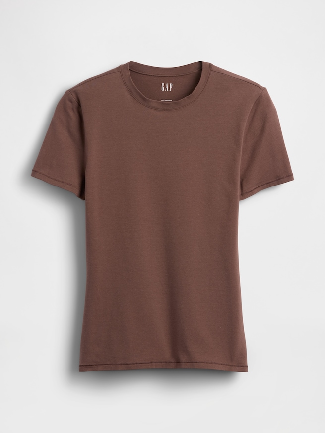 クロースニット ジャージーTシャツ-4