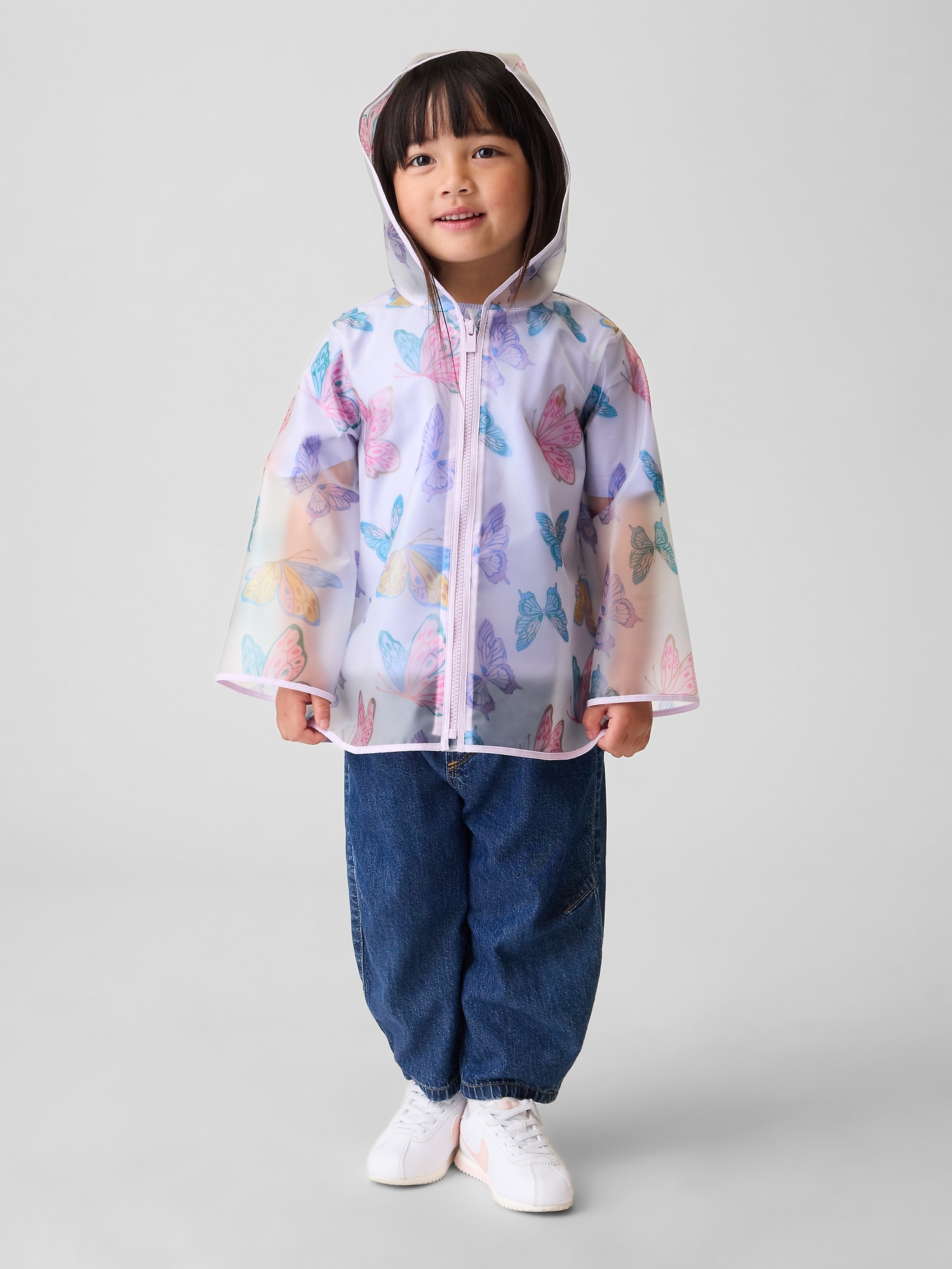 Baby & Toddler Butterfly Rain Jacket