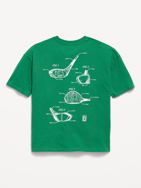 T-SHIRT SURDIMENSIONNÉ À IMPRIMÉ PGA TOUR™ UNISEXE POUR ENFANT