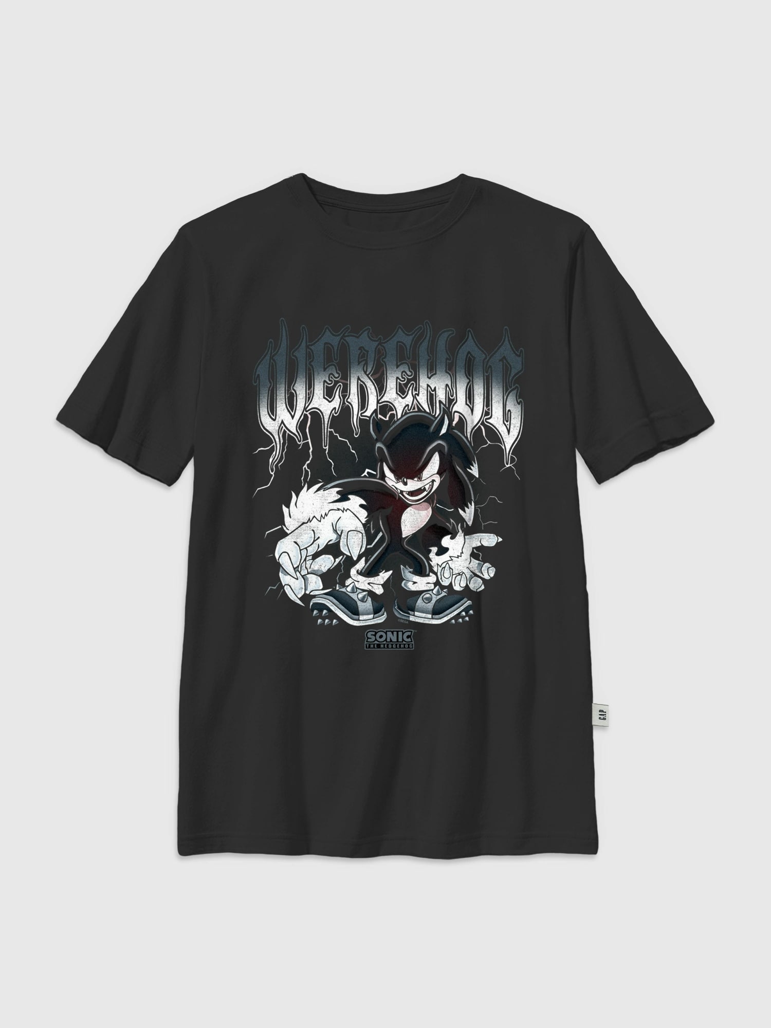 Kids Sonic The Hedgehog Metal Graphic T-Shirt