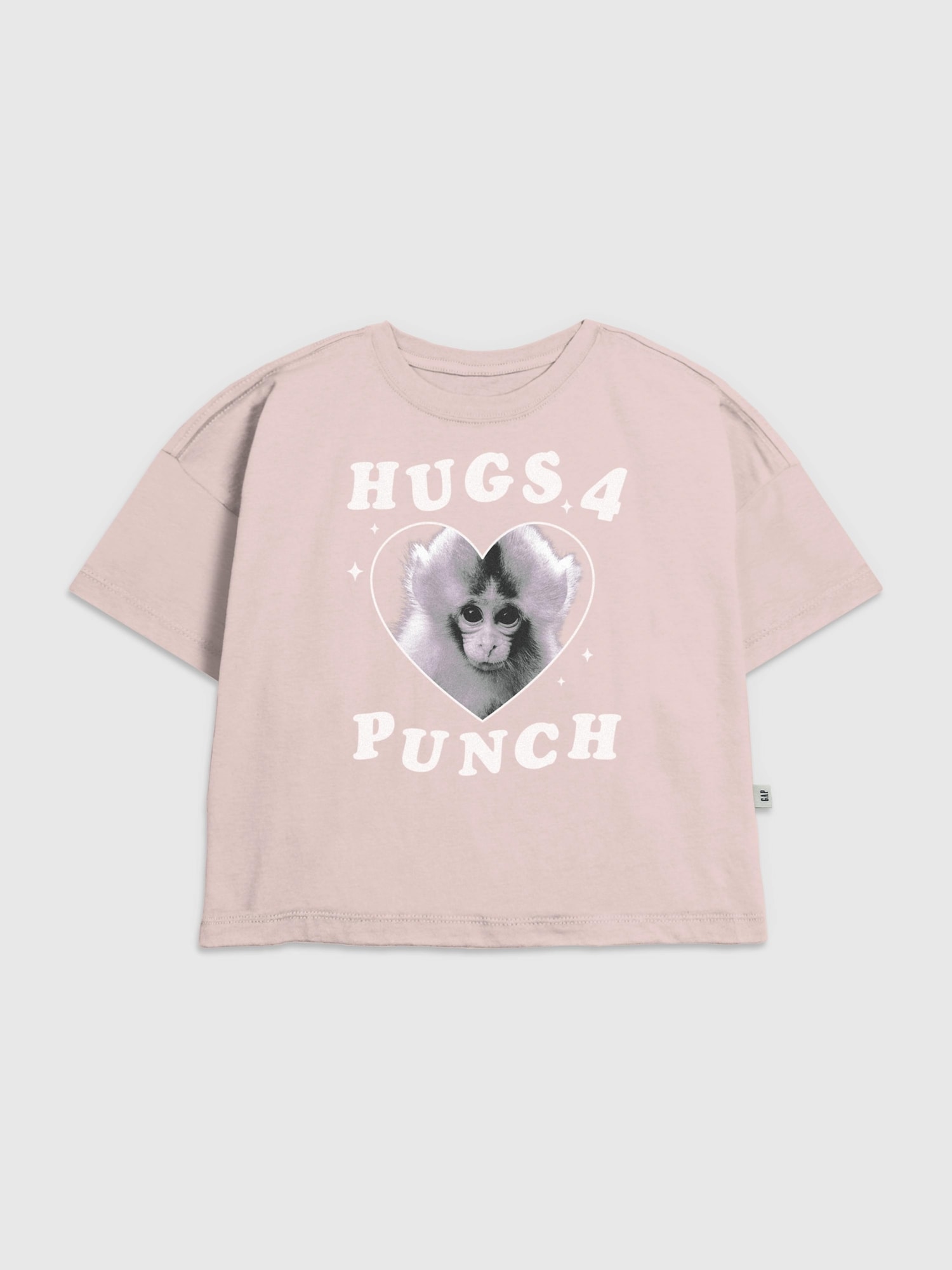 Kids Punch The Monkey Graphic T-Shirt