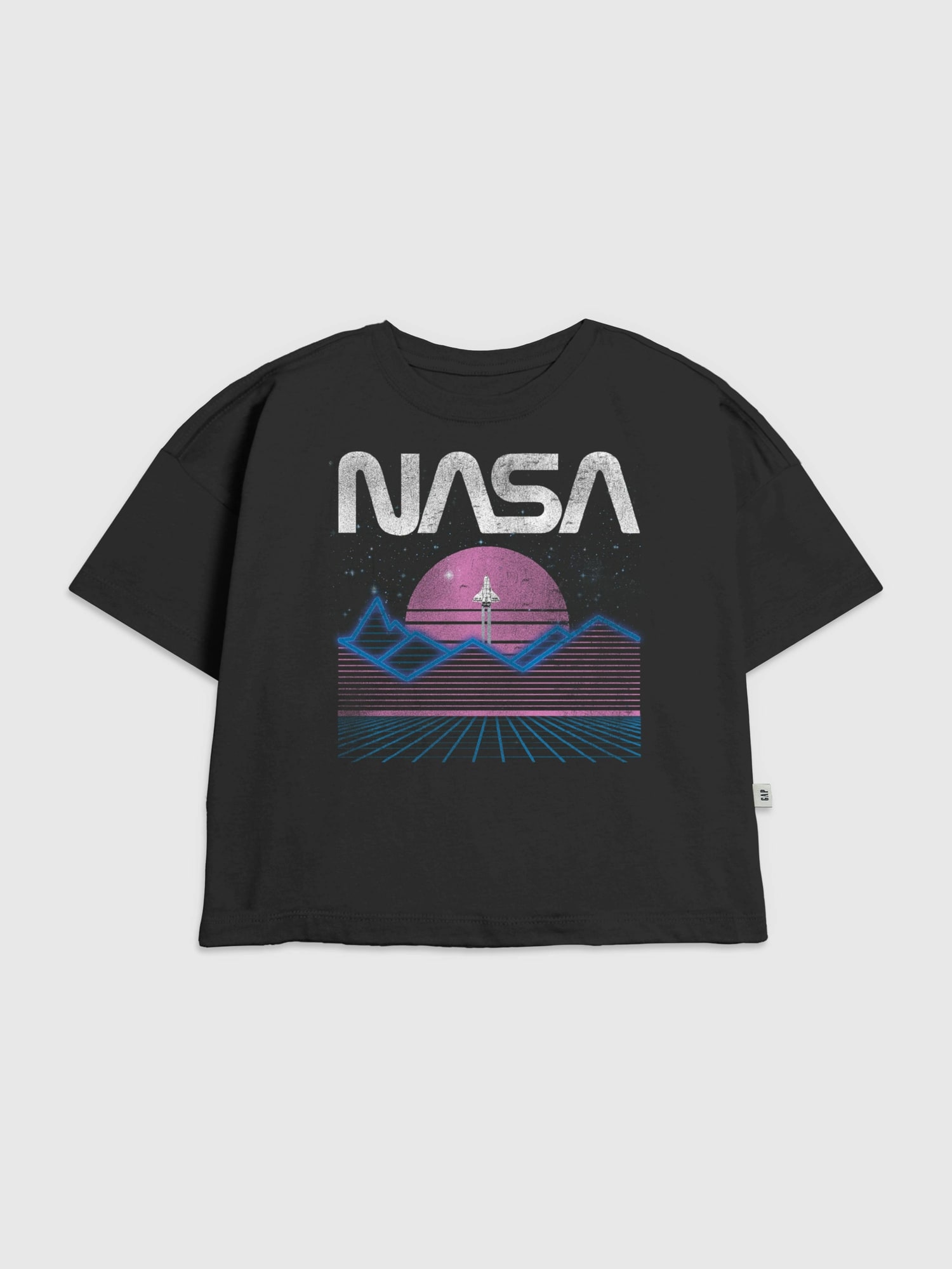 Kids NASA Pastel Space Graphic T-Shirt