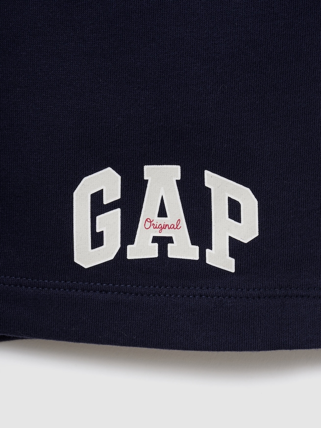 リラックスフィット GAPロゴ フレンチテリー ショートパンツ-1