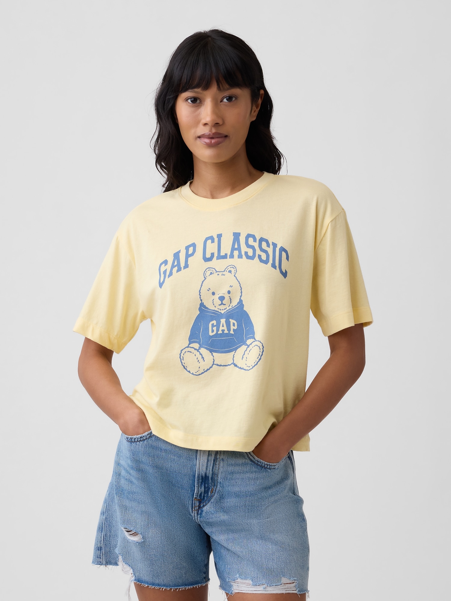 Oversized Brannan Bear Graphic T-Shirt