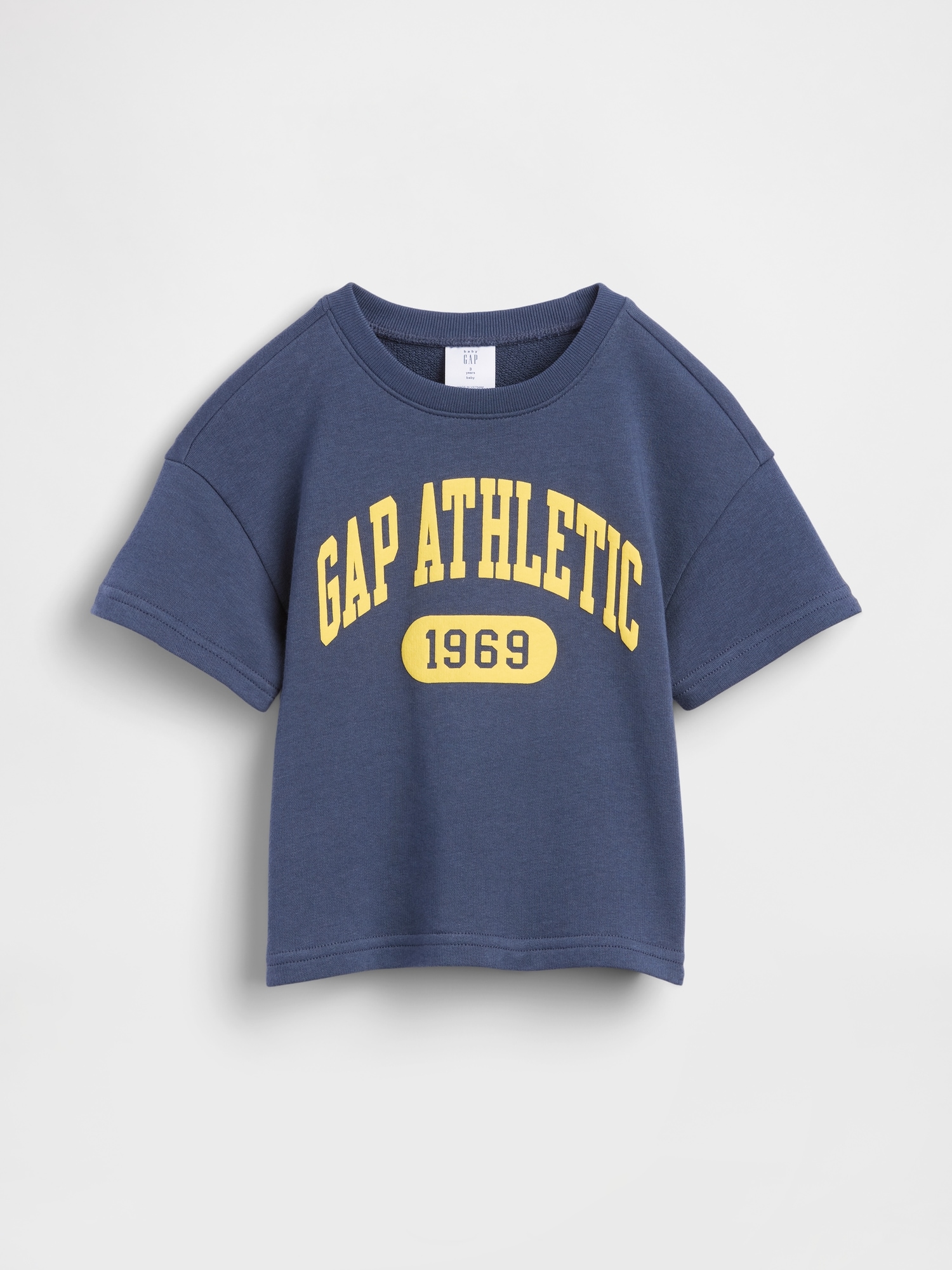 babyGap フレンチテリー 半袖 スウェットシャツ-1