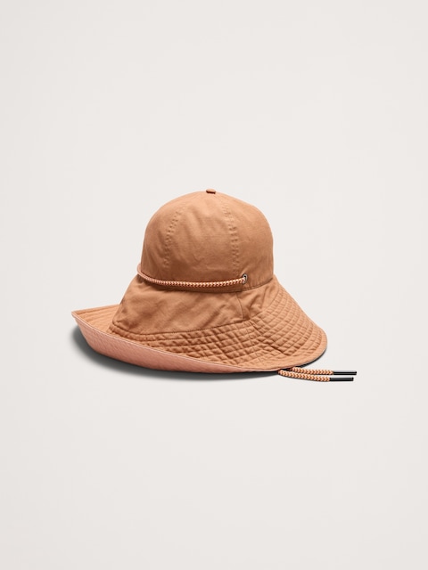 CHAPEAU DE SOLEIL EN TOILE DE COTON
