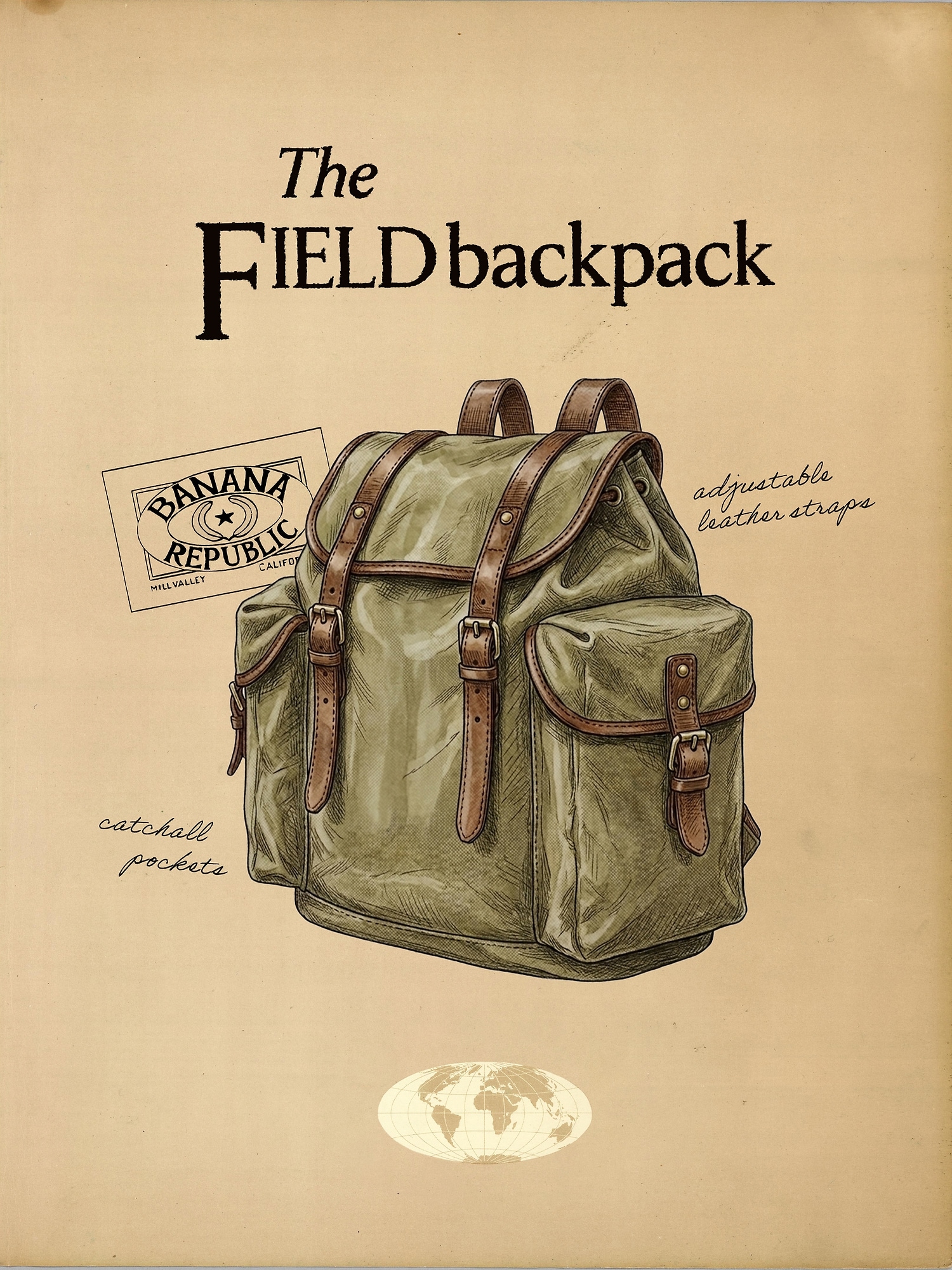 Archive Reissue フィールド バックパック-7