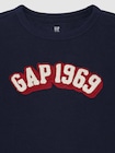 GAPロゴ グラフィック スウェットシャツ (キッズ)-2