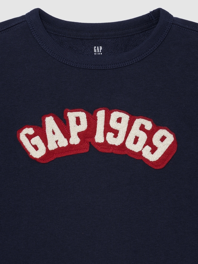 GAPロゴ グラフィック スウェットシャツ (キッズ)-2