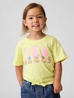 babyGap 裾結び グラフィックTシャツ-0