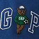リラックスフィット ブラナンベア GAPロゴTシャツ