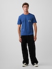 リラックスフィット ブラナンベア GAPロゴTシャツ-1