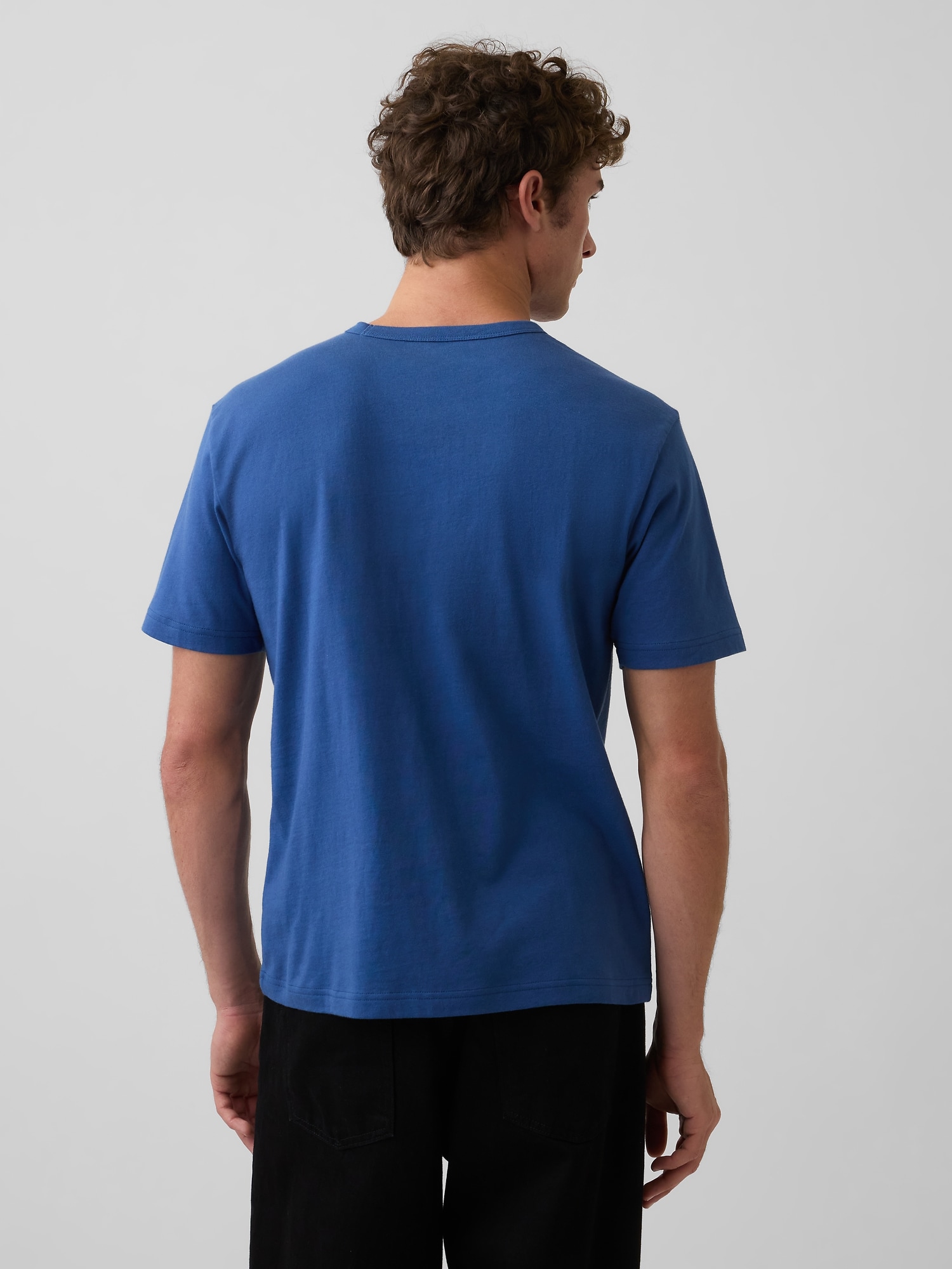 リラックスフィット ブラナンベア GAPロゴTシャツ-2