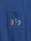 リラックスフィット ブラナンベア GAPロゴTシャツ-3