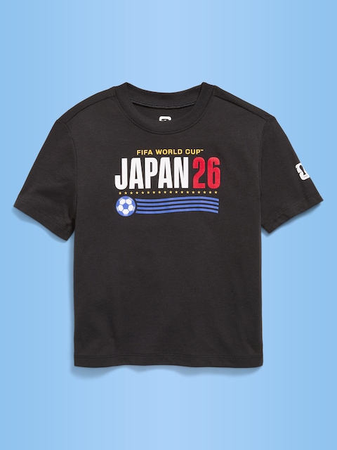 T-SHIRT SURDIMENSIONNÉ À IMPRIMÉ COUPE DU MONDE DE LA FIFA 26™, JAPON UNISEXE POUR TOUT-PETIT