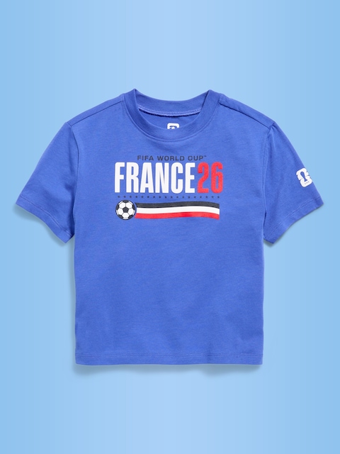 T-SHIRT SURDIMENSIONNÉ À IMPRIMÉ COUPE DU MONDE DE LA FIFA 26™, FRANCE UNISEXE POUR TOUT-PETIT