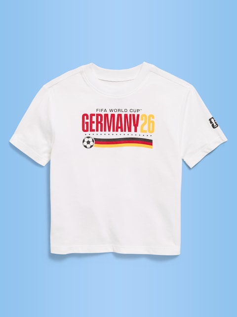 T-SHIRT SURDIMENSIONNÉ À IMPRIMÉ COUPE DU MONDE DE LA FIFA 26™, ALLEMAGNE UNISEXE POUR TOUT-PETIT