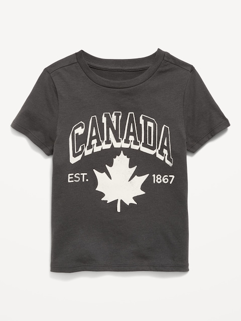 Short-Sleeve Unisex Graphic T-Shirt for Toddler