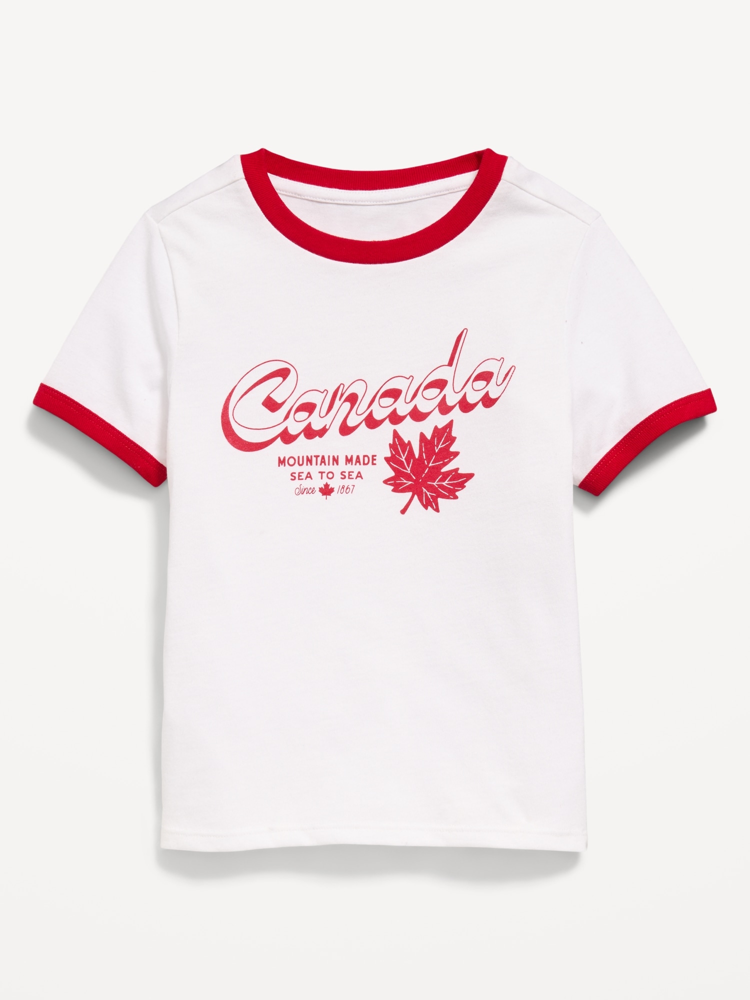 Short-Sleeve Unisex Graphic T-Shirt for Toddler