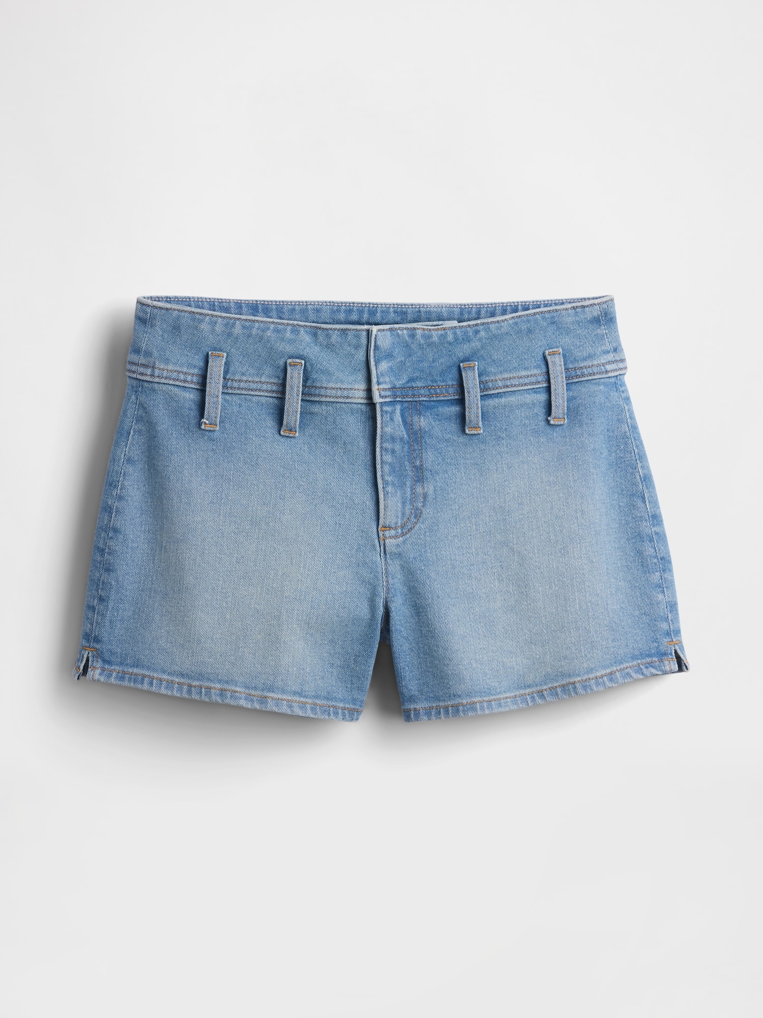 3" Low Rise Denim Shorts
