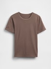 オーガニックコットン ヴィンテージソフト Tシャツ-4
