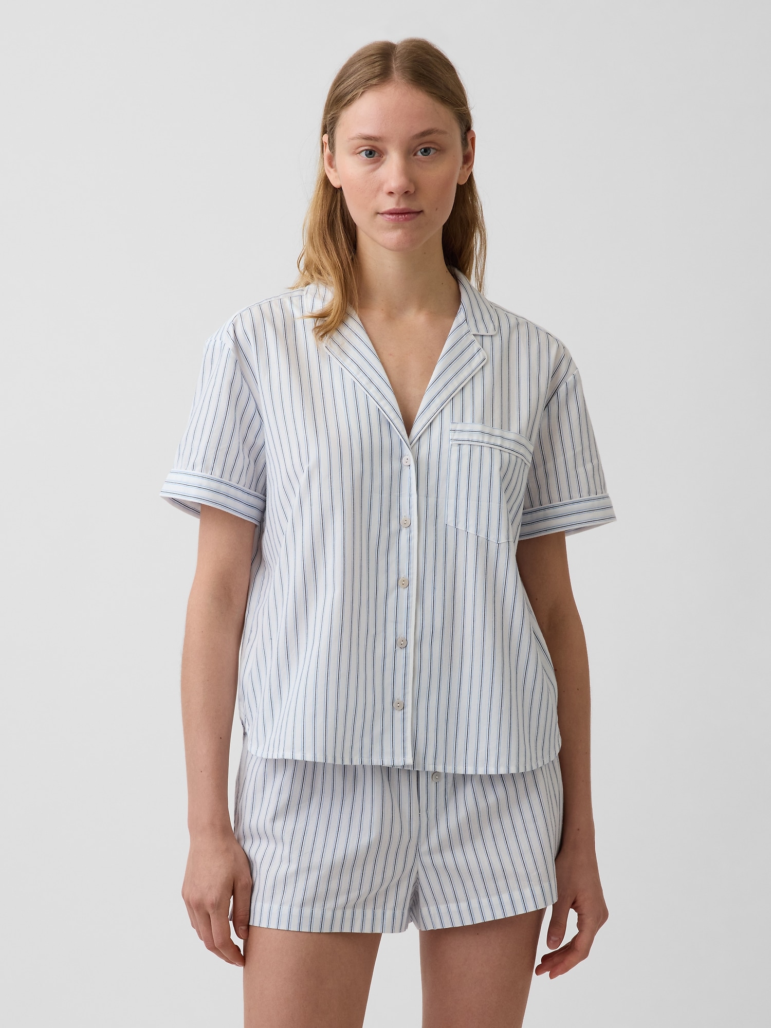 Poplin PJ Shirt