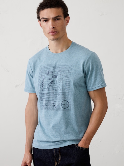 BR ファクトリー グラフィックTシャツ