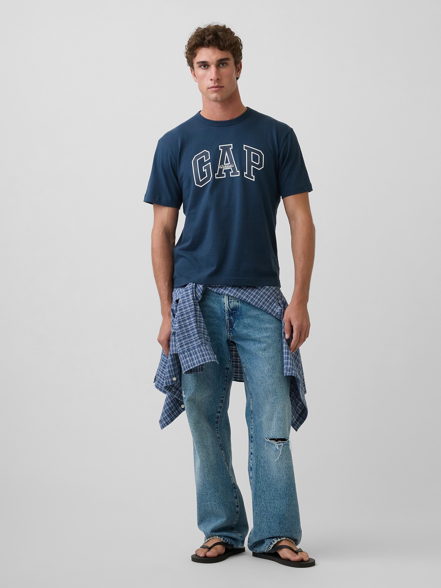 GAPアーチロゴ Tシャツ-1