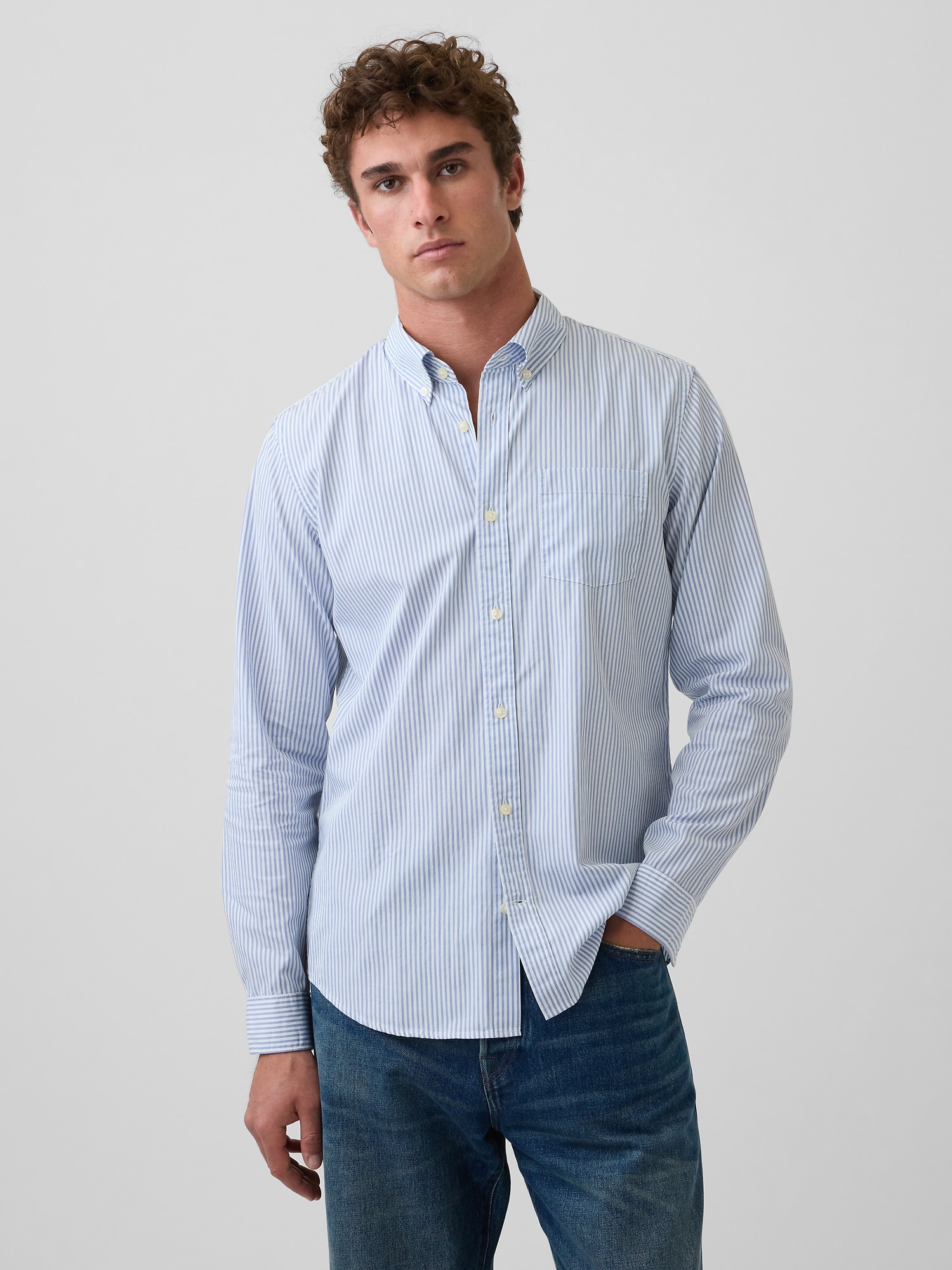 Organic Cotton Poplin Classic Shirt