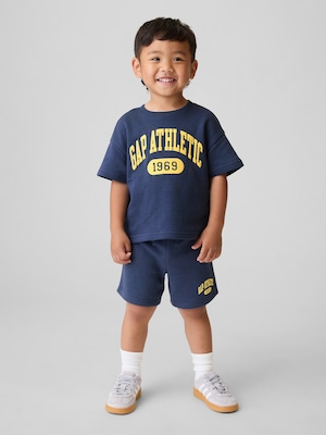 babyGap リラックスフィット プルオン フレンチテリー ショートパンツ