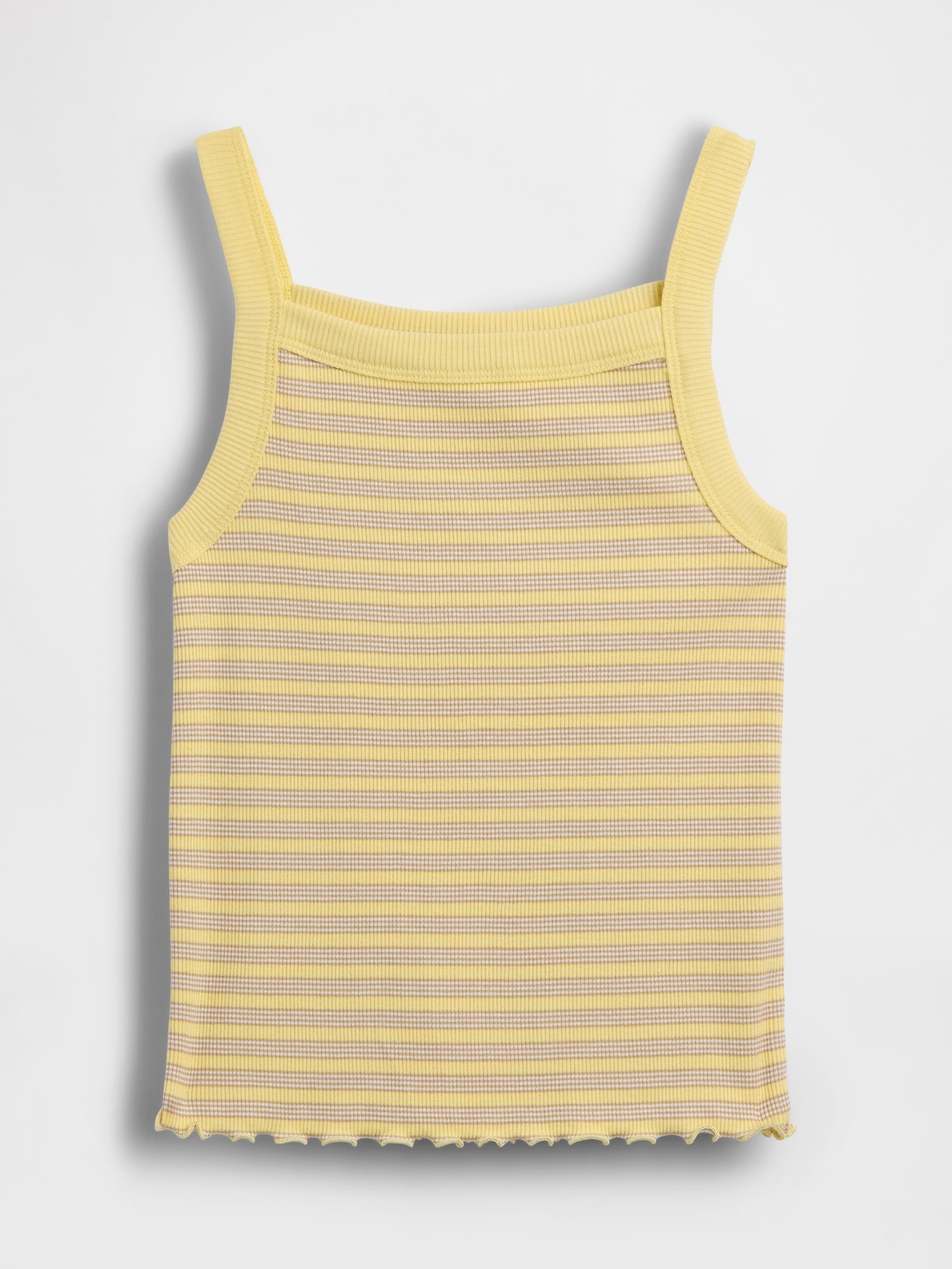 Kids Rib Square-Neck Tank Top