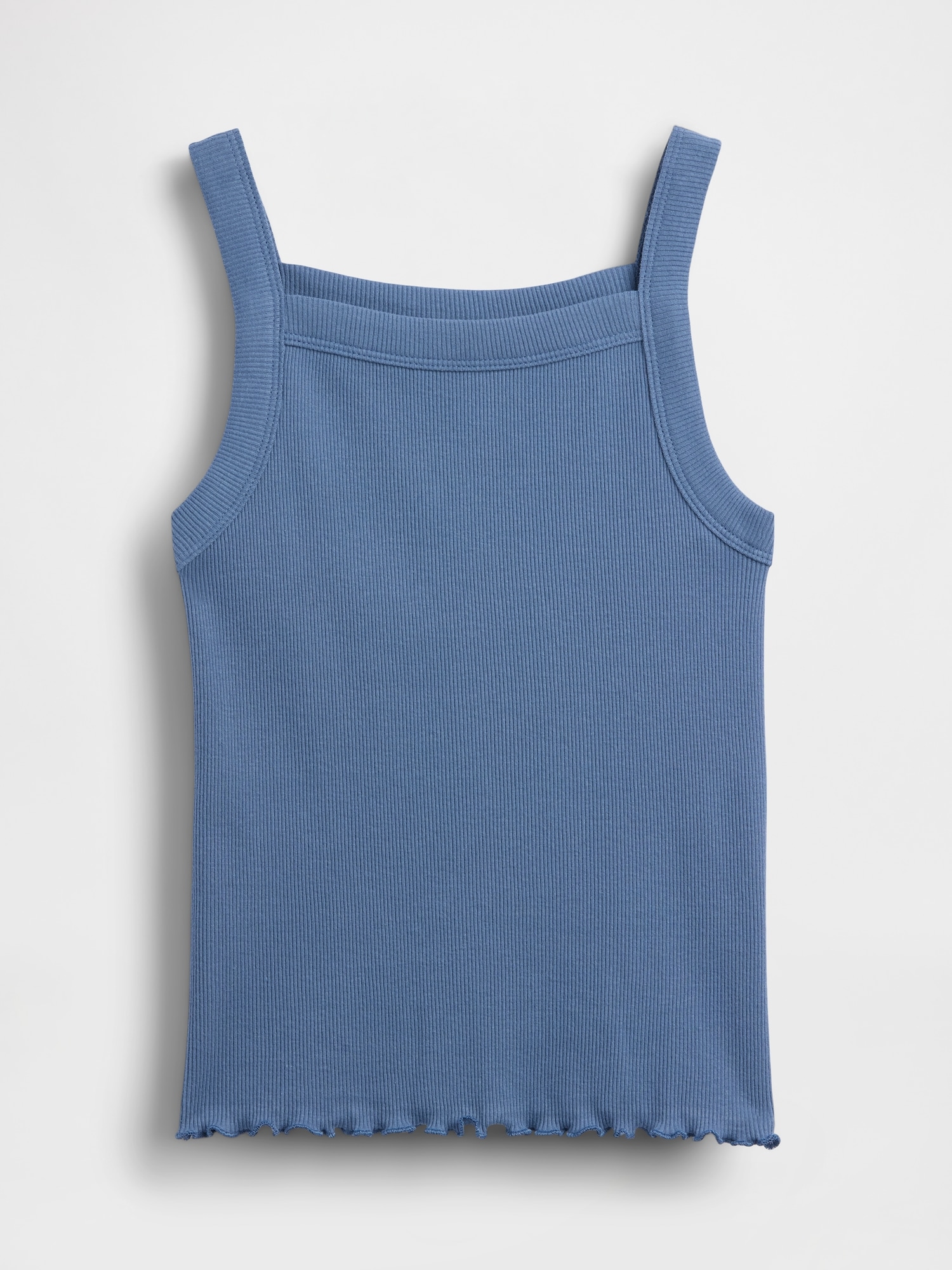 Kids Rib Square-Neck Tank Top