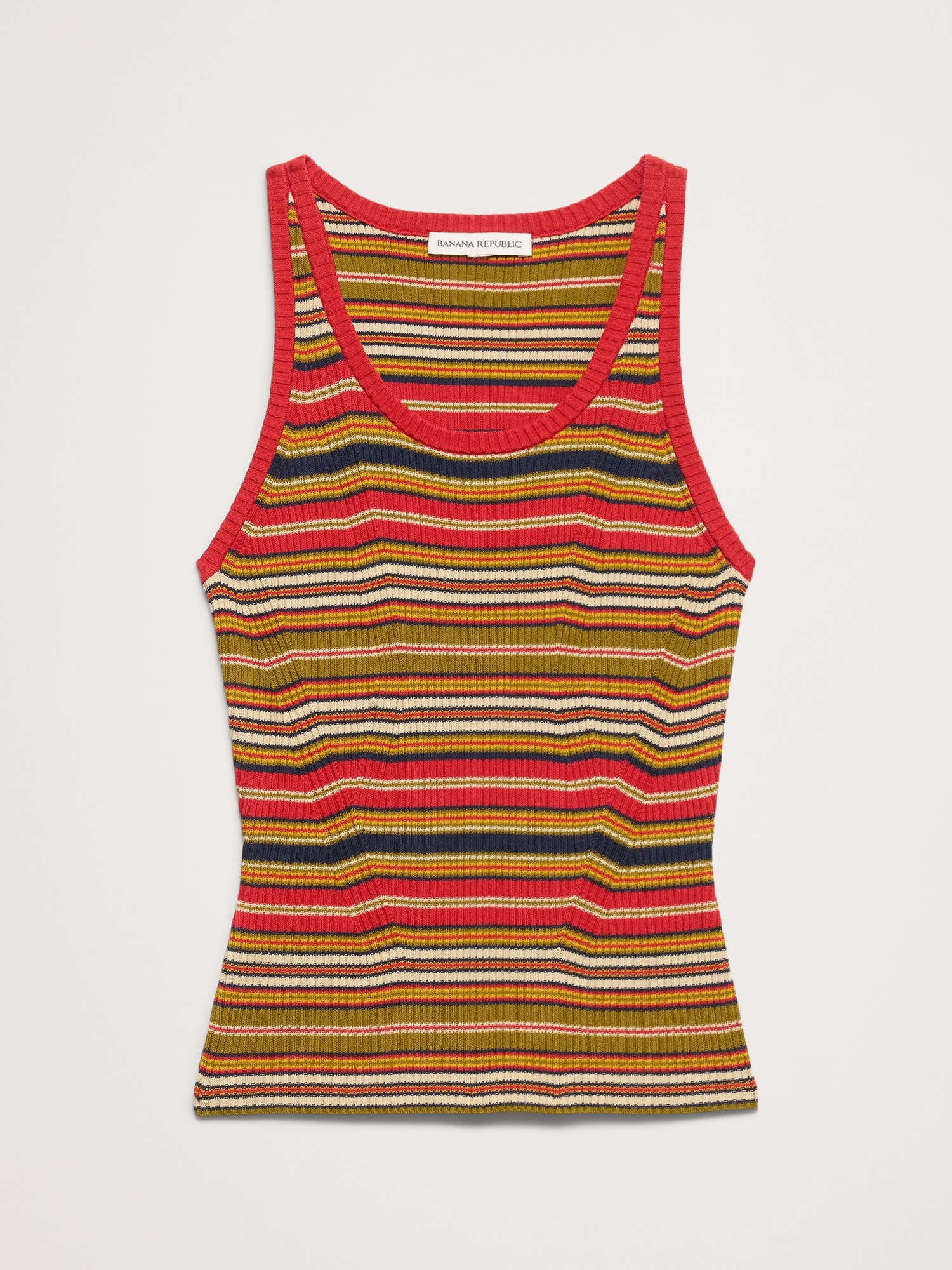 Ribbed Cotton Tank