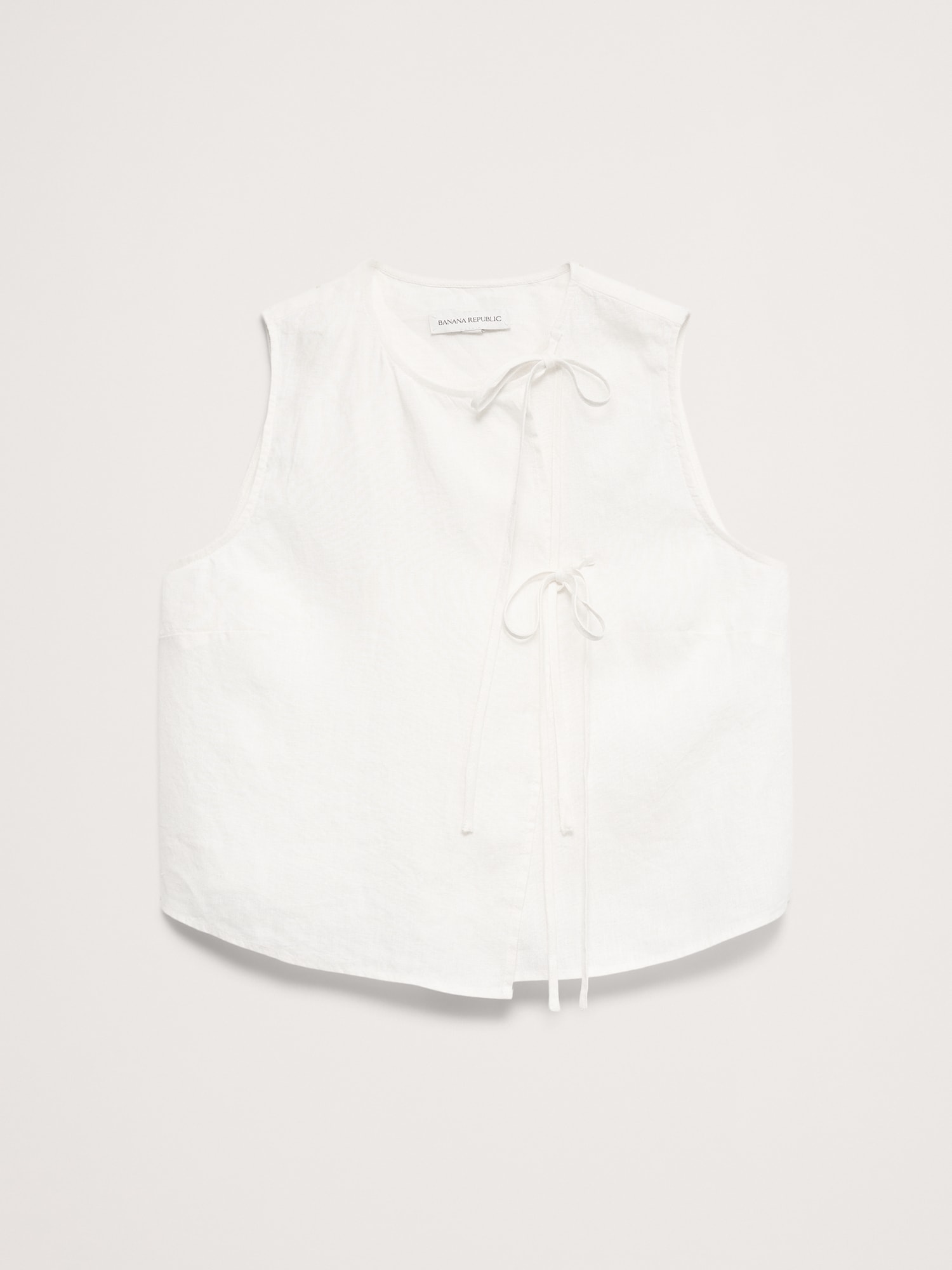 リネン ダブル タイ タンクトップ-4