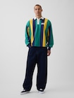 Gap &times; Sean Wotherspoon オーバーサイズ ストライプポロシャツ-1