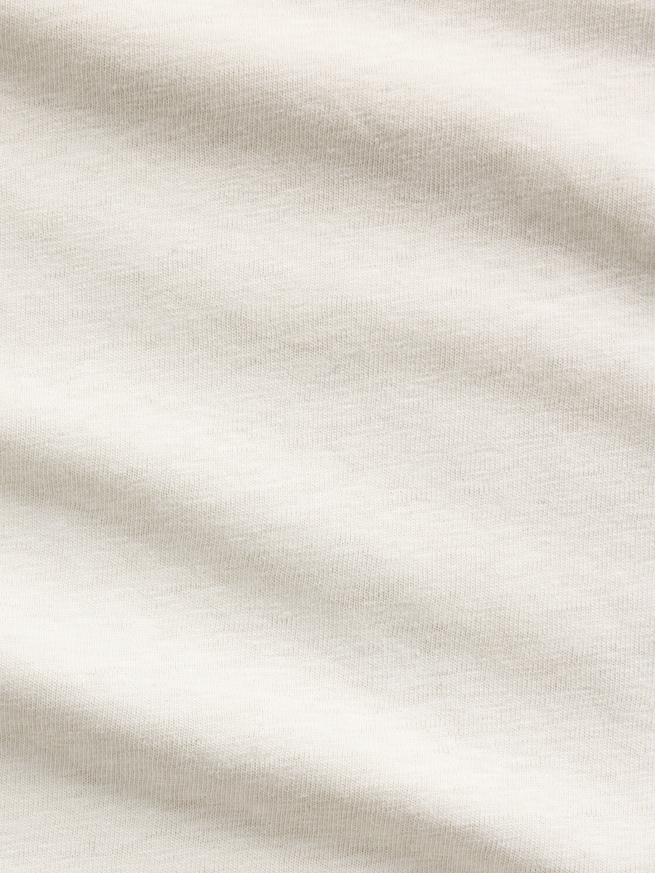 コットンリネン オーバーサイズ クロップドTシャツ-3