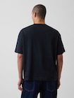 オーバーサイズ クロップド ポケットTシャツ-2