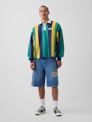 Gap &times; Sean Wotherspoon バギー パッチワーク デニムショートパンツ