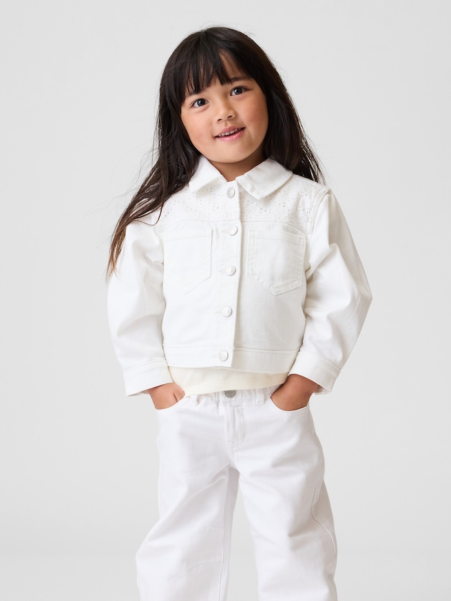 アイレット デニムジャケット (幼児・ベビー)-0