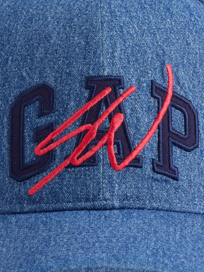 Gap &times; Sean Wotherspoon デニム＆メッシュロゴ ベースボールハット-2