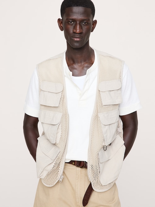 メッシュ フォトジャーナリスト ベスト