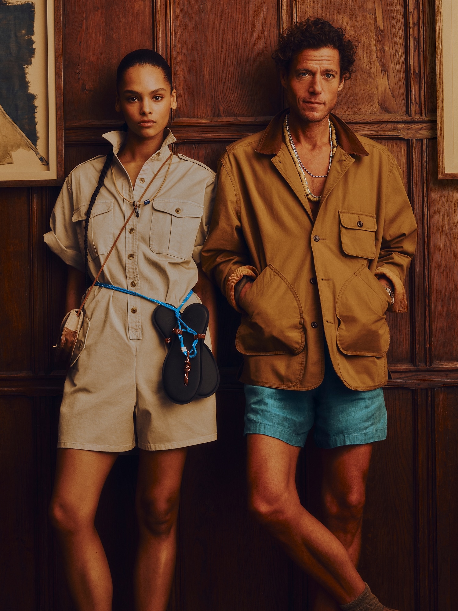 Archive Reissue スエードカラー ウォーキング ジャケット-2