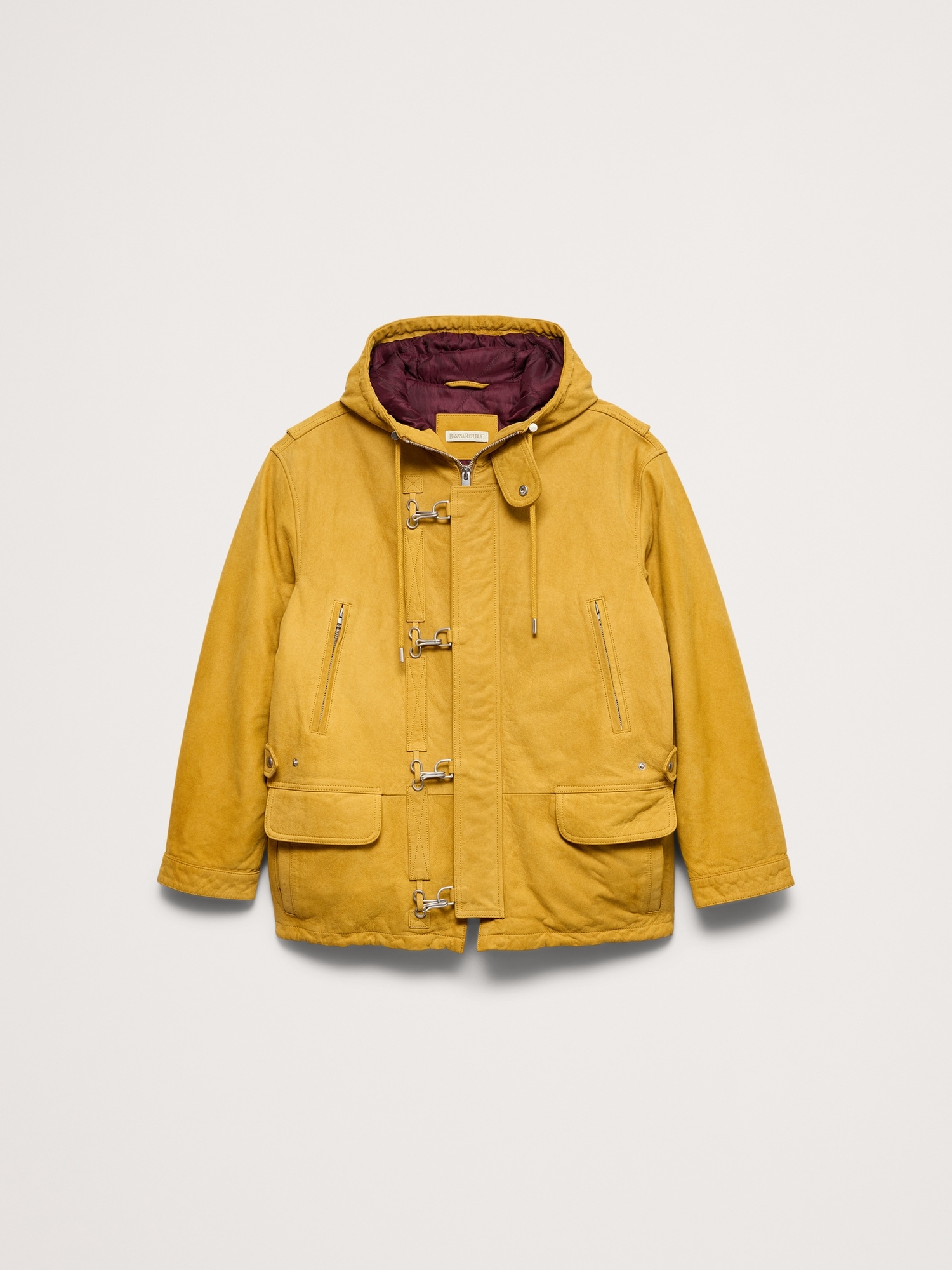 Archive Reissue ヌバックレザー ファイヤーマンズ ジャケット-6