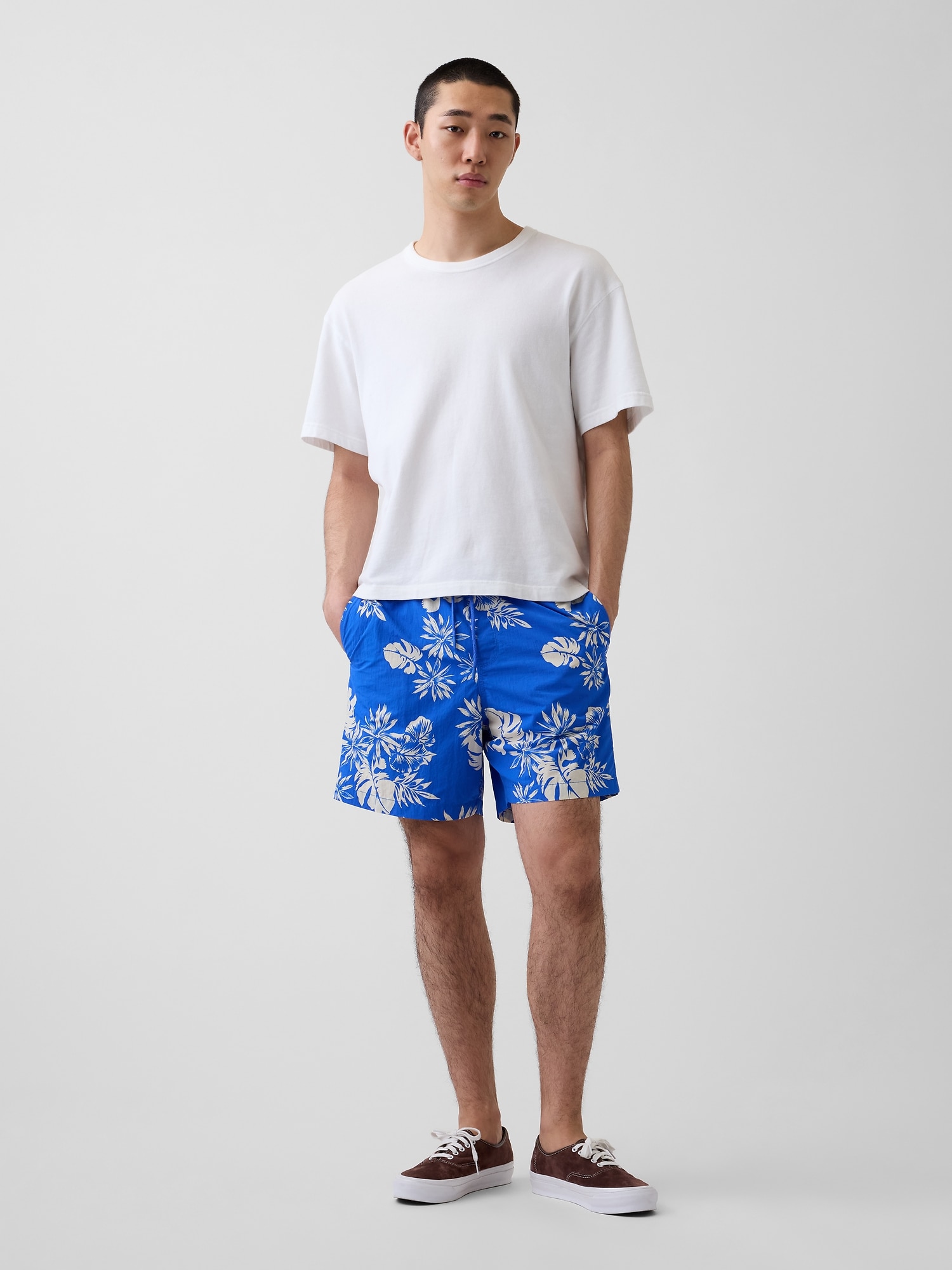 6" Relaxed Swim Trunks