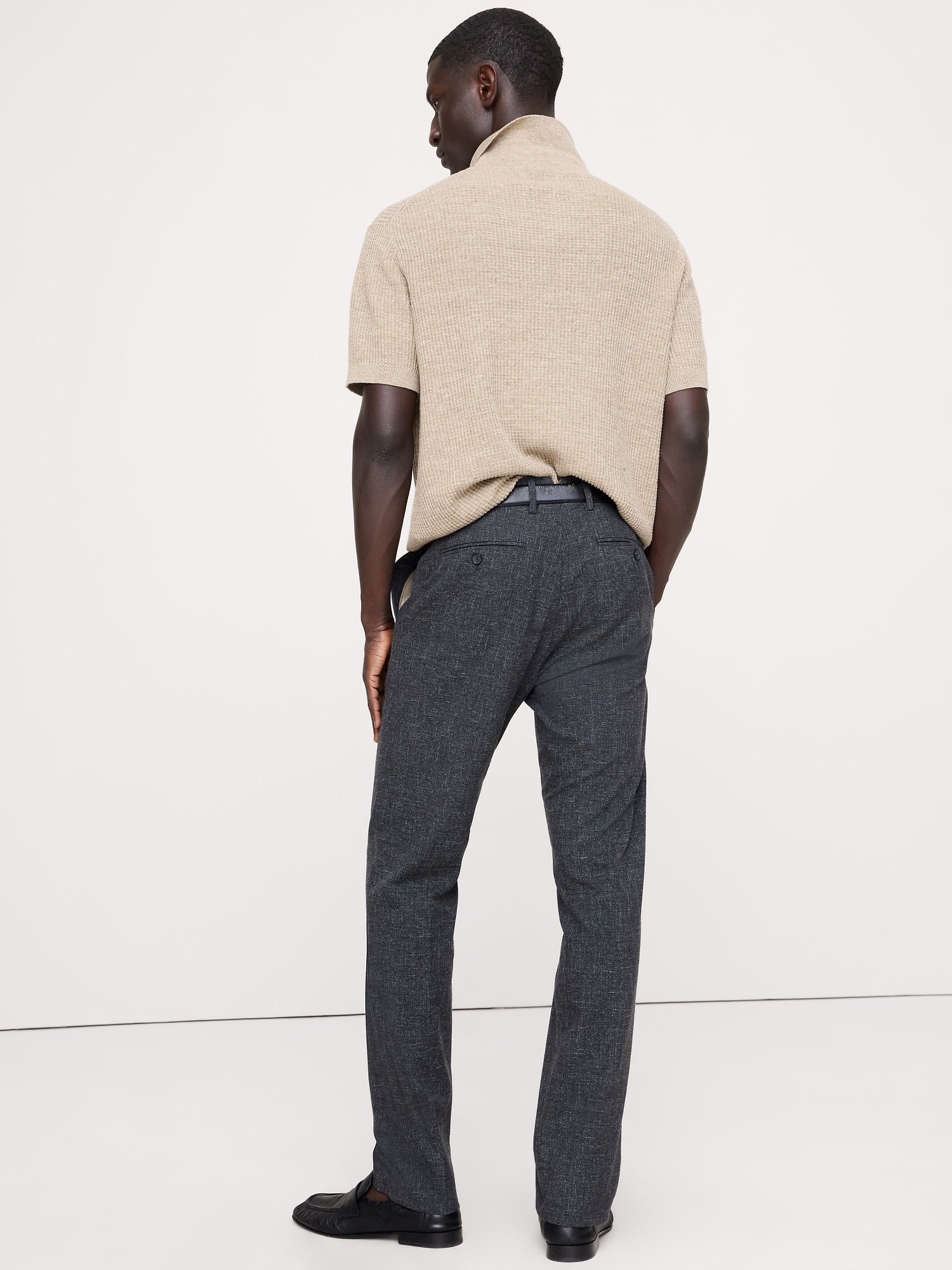 スリム リンクルレジスタント ドレスパンツ-2