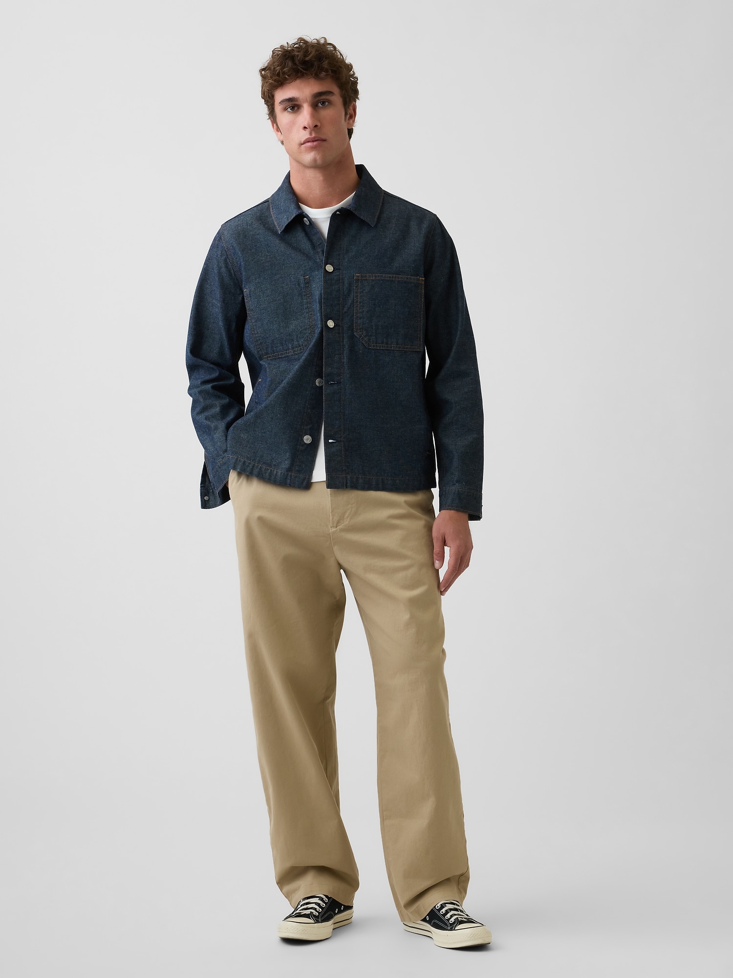 Modern Baggy Khakis