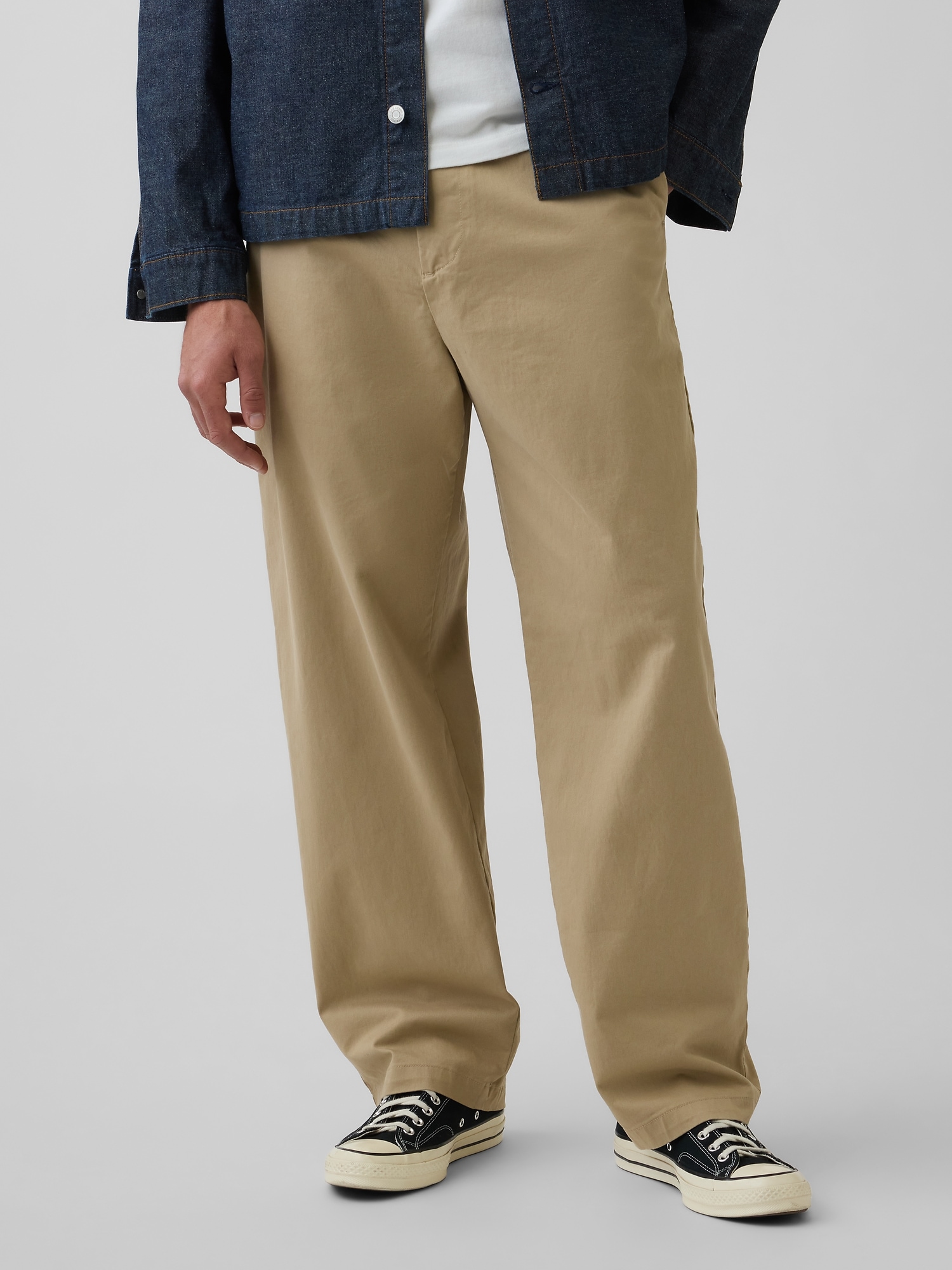 Modern Baggy Khakis